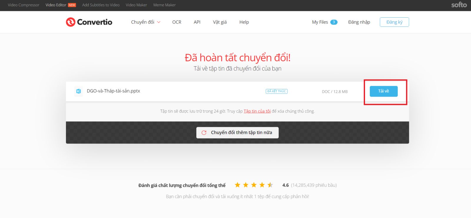 Cách chuyển file PPT sang Word 3