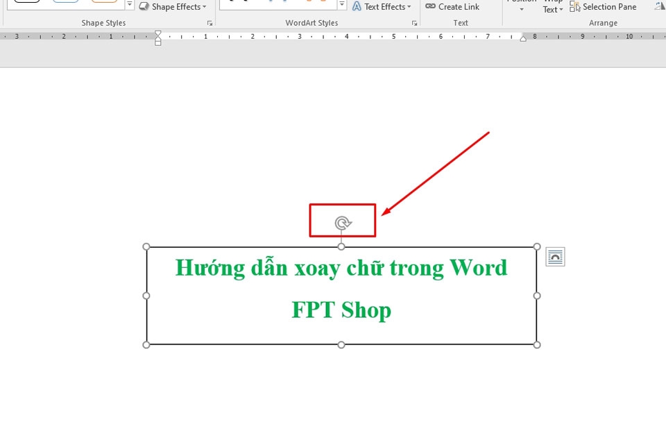 Cách xoay chữ trong Word - Ảnh 07