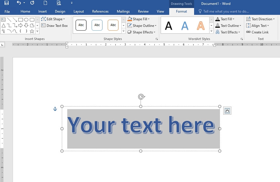 Cách xoay chữ trong Word - Ảnh 11