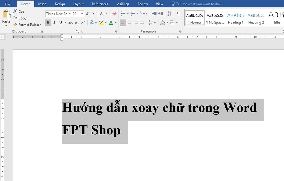 Cách xoay chữ trong Word - Ảnh 13