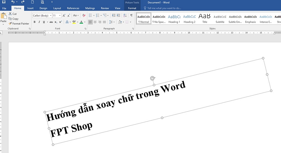 Cách xoay chữ trong Word - Ảnh 18