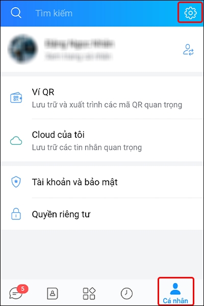Cách xem trước tin nhắn Zalo trên điện thoại