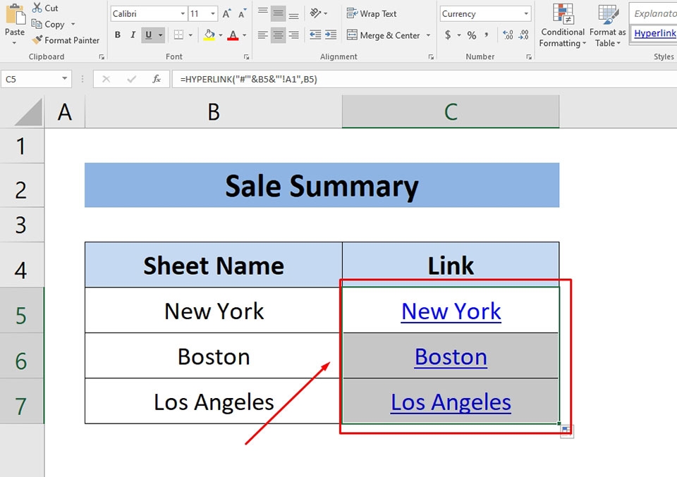 Cách liên kết dữ liệu 2 sheet trong Excel - Ảnh 05