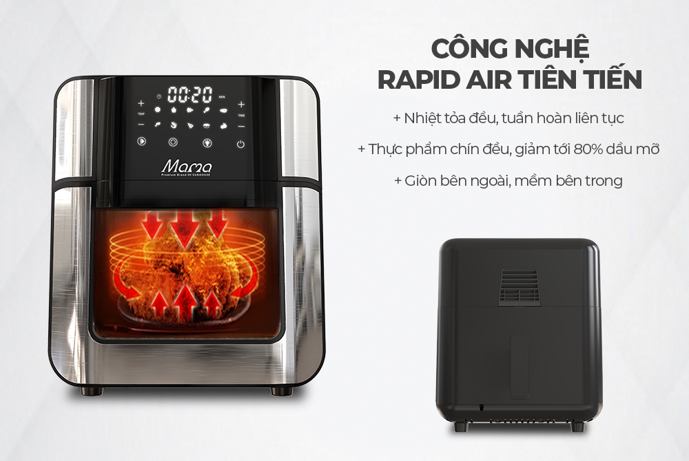 Công nghệ Rapid Air thông minh và tiện lợi