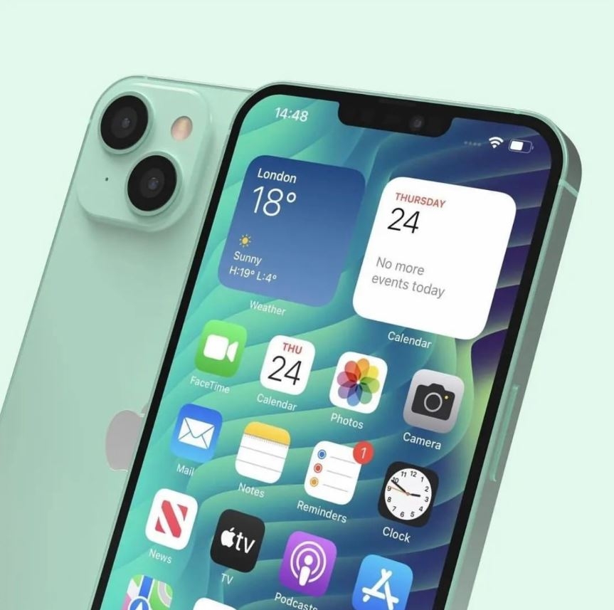 Loạt ảnh iPhone 14 màu xanh khiến iFan điêu đứng