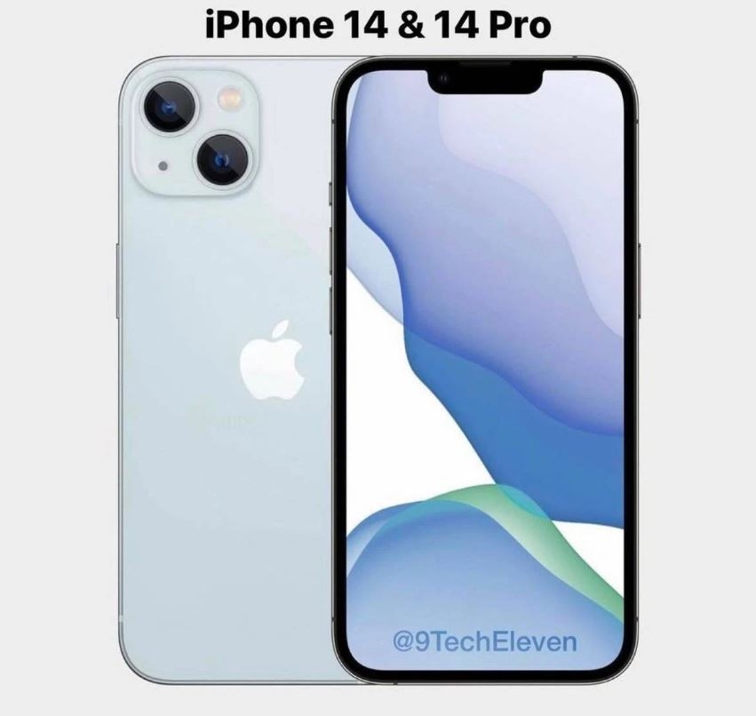 Tổng hợp hình ảnh iPhone 14 màu xanh 9