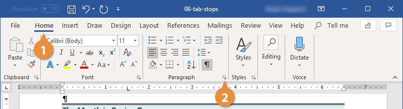 Hướng dẫn cài đặt và sử dụng Tab trong Word (5)