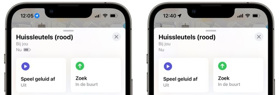 Apple loại bỏ hiển thị mức pin AirTag khỏi ứng dụng Find My (ảnh 1)