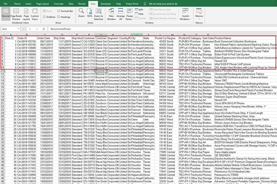 Lợi ích của việc sử dụng Split - ví dụ 15 dòng đầu tiên