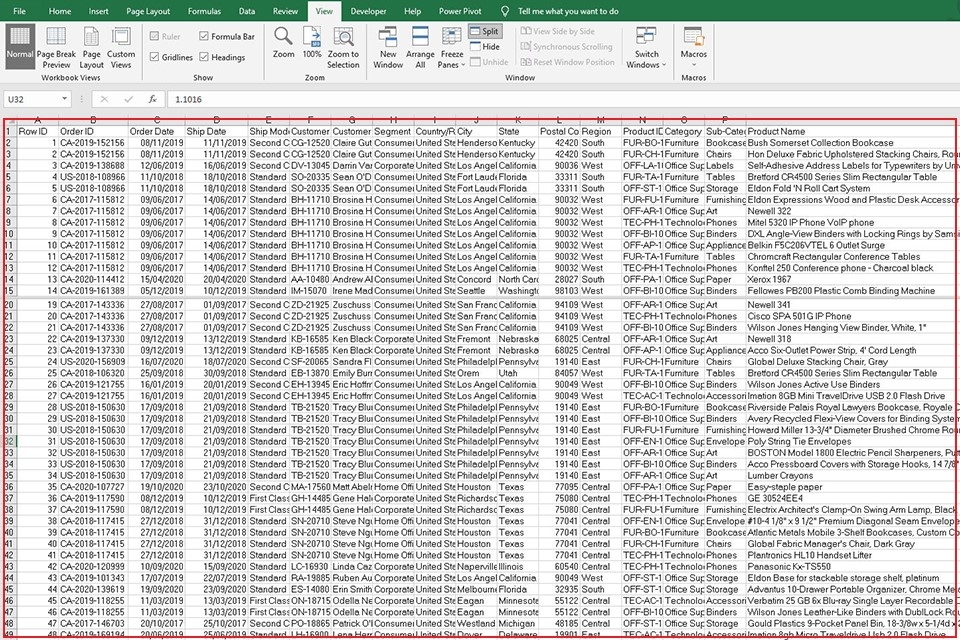 Lợi ích của việc sử dụng Split - kết quả sau khi Split