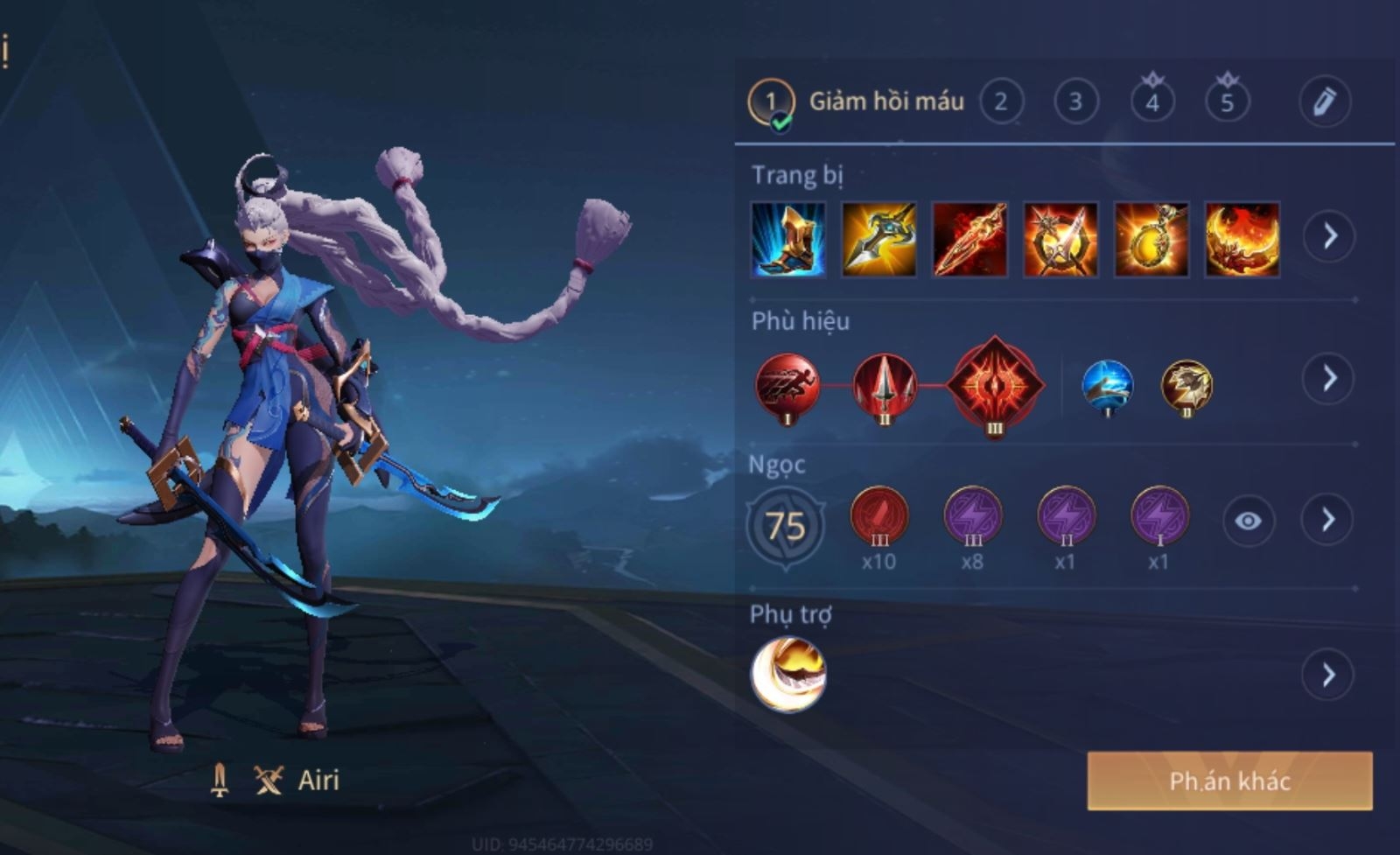 Cách chơi Airi trở thành trùm solo đường top