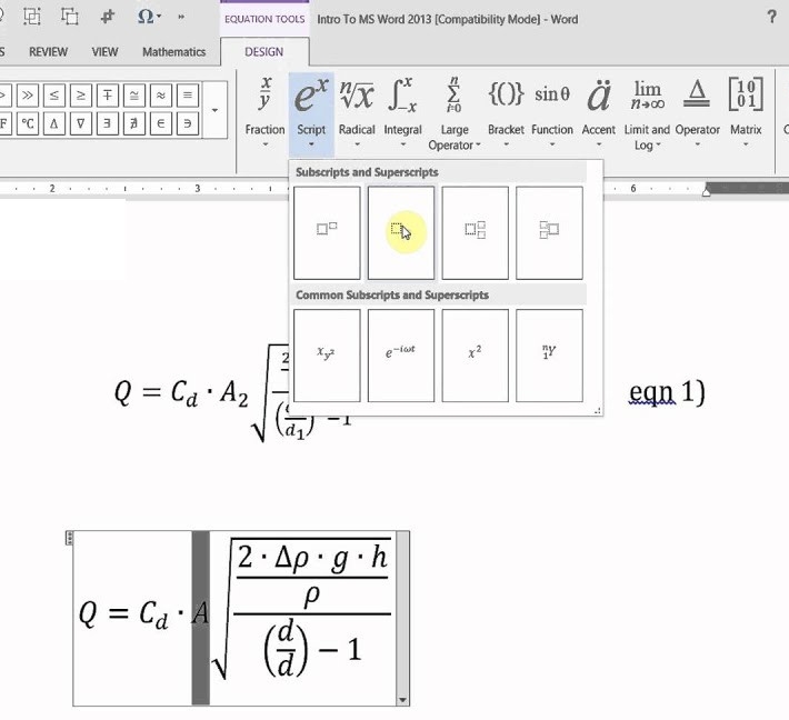 Hướng dẫn cách viết số mũ trong Word đơn giản (8)