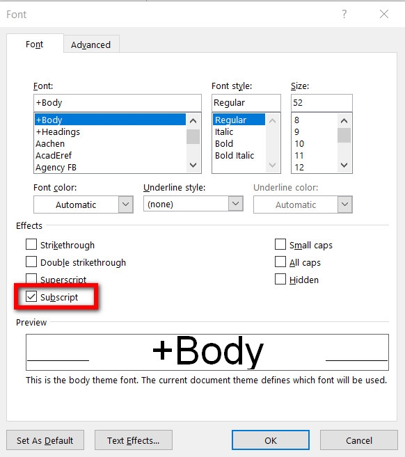 Hướng dẫn cách viết số mũ trong Word đơn giản (7)