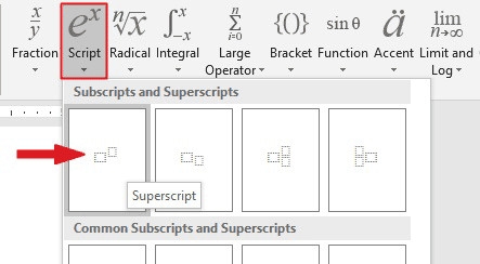 Hướng dẫn cách viết số mũ trong Word đơn giản (9)