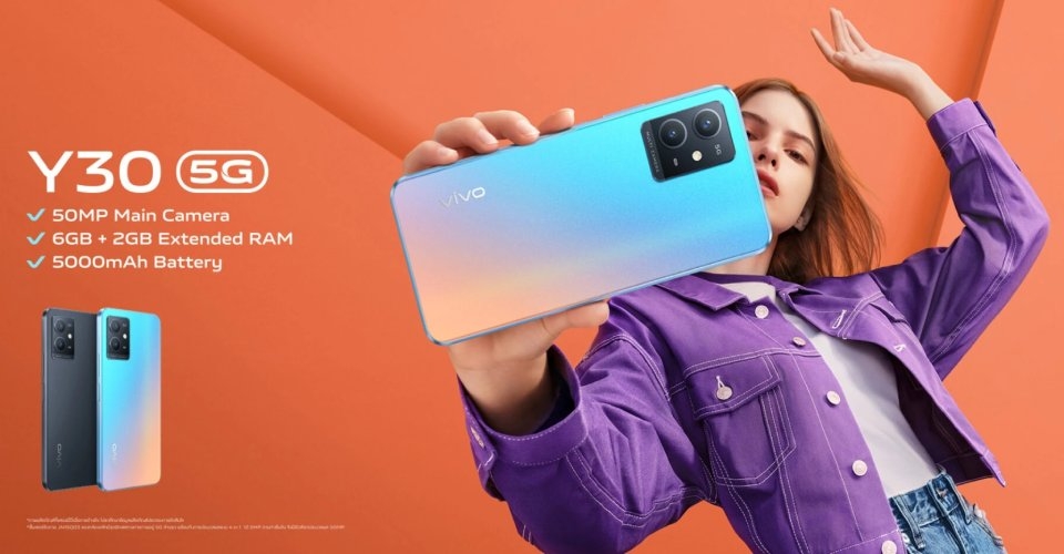 Vivo Y30 5G ra mắt Vivo Y30 5G ra mắt
