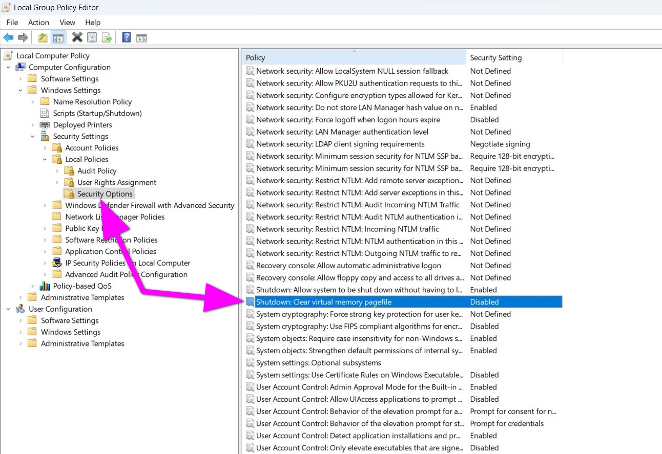 Cách tự động xóa file pagefile.sys khi tắt máy Windows 11 - Ảnh 2