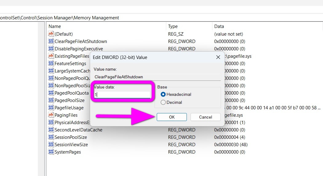 Cách tự động xóa file pagefile.sys khi tắt máy Windows 11 - Ảnh 7