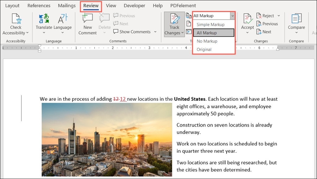 Cách sử dụng tính năng Track Changes trong Word đơn giản (2)