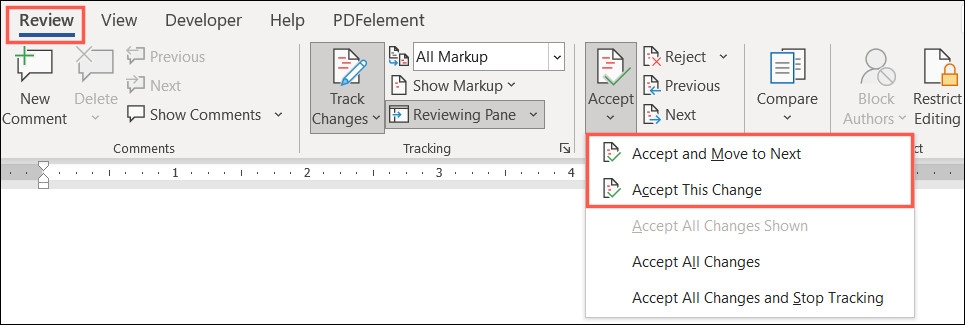 Cách sử dụng tính năng Track Changes trong Word đơn giản (7)