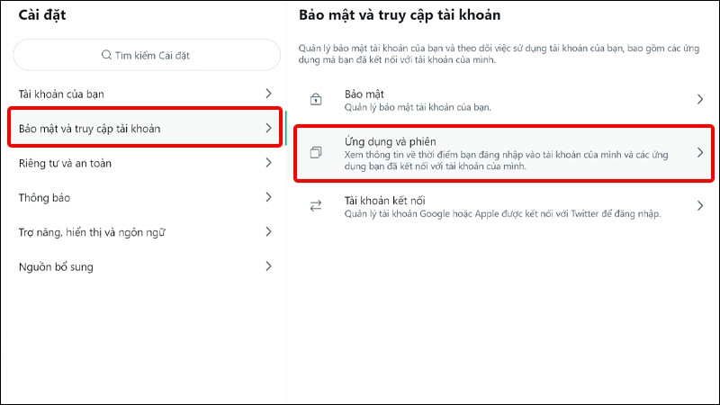 Cách xem lại lịch sử đăng nhập Twitter trên máy tính