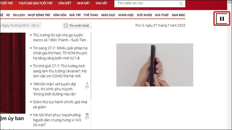 Cách điều khiển video trên tab Microsoft Edge bất kỳ