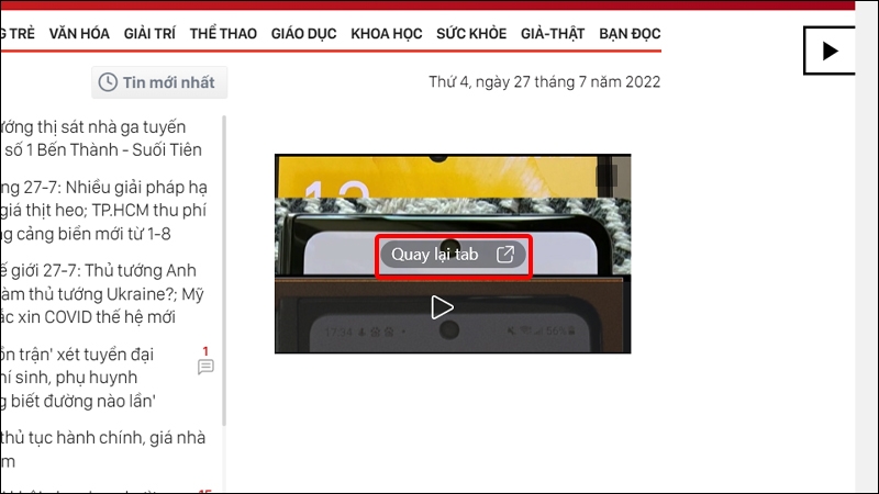 Cách điều khiển video trên tab Microsoft Edge bất kỳ
