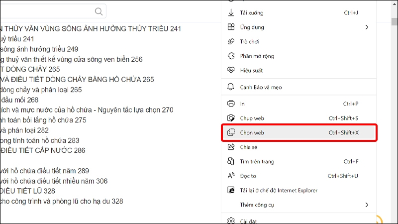 Hướng dẫn sao chép văn bản trên Microsoft Edge