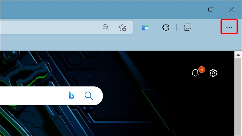 Hướng dẫn hiển thị nút Chọn web trong thanh công cụ