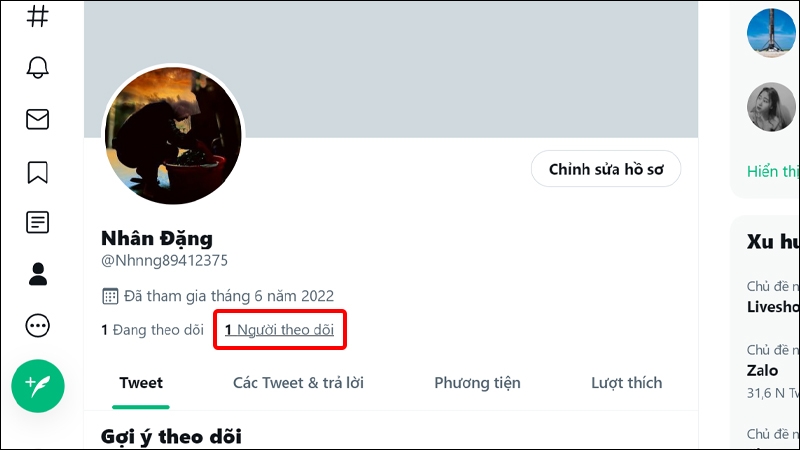Hướng dẫn xóa người theo dõi trên Twitter