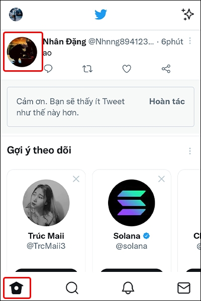 Cách chặn người dùng Twitter trên điện thoại