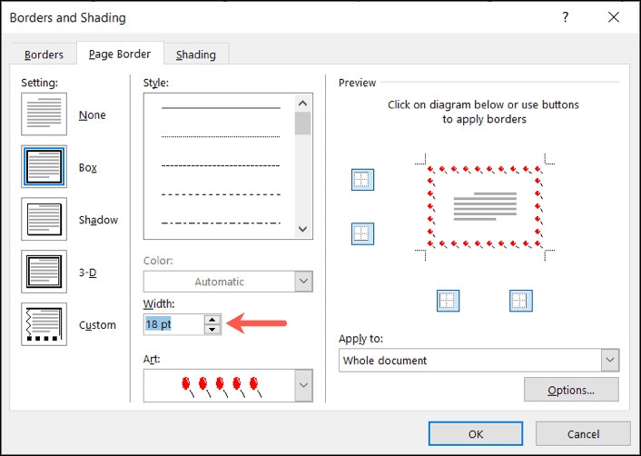Hướng dẫn chèn khung, viền trang trí cho Word (4)