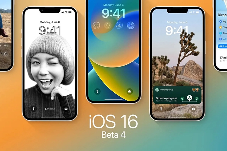 iOS 16 beta 4 được phát hành iOS 16 beta 4 được phát hành