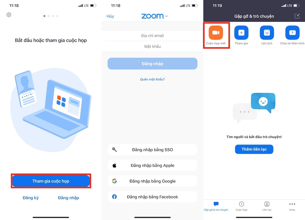 Cách đăng nhập vào Zoom 4