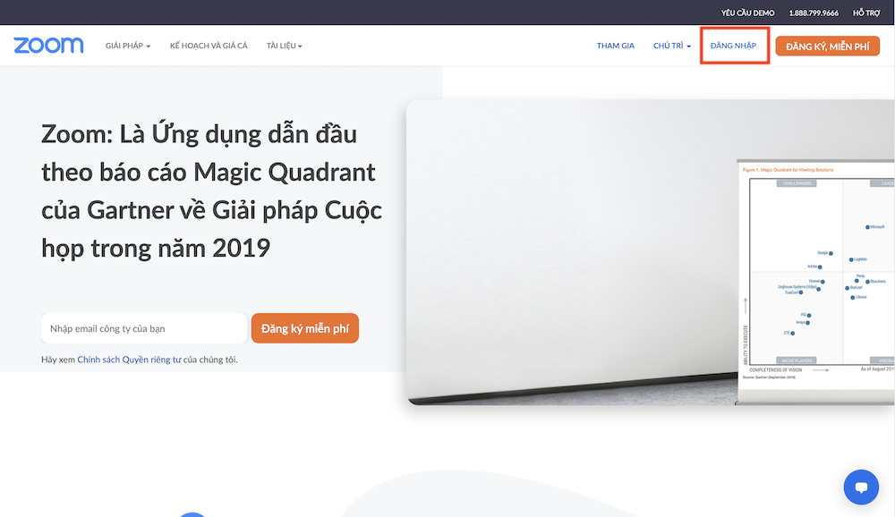 Cách đăng nhập vào Zoom 5