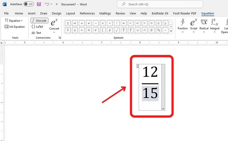 3 cách viết phân số trong Word cực chuẩn mà bạn cần biết
