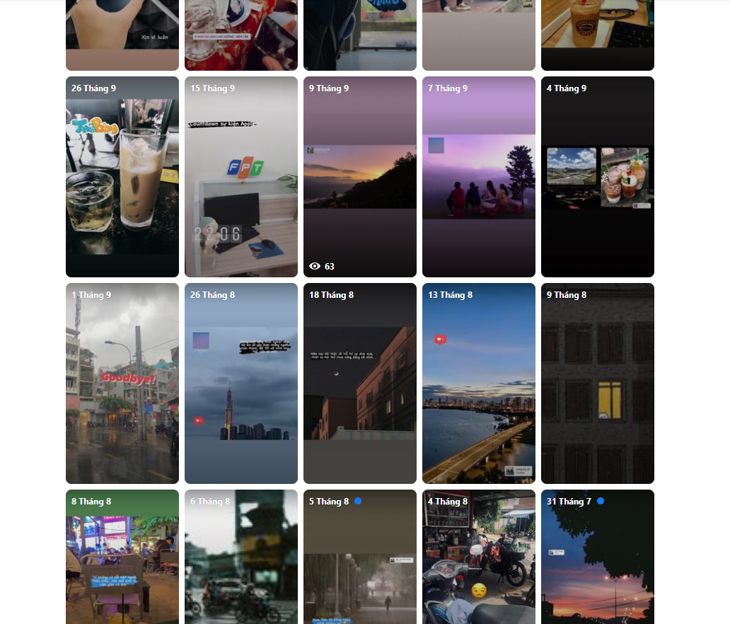 Cách xem lại story trên Facebook đã đăng từ trước 4