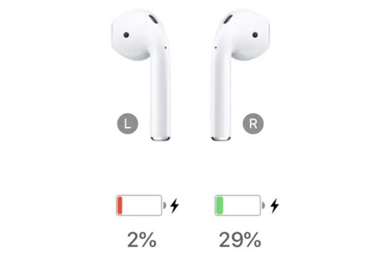 Hết pin tai nghe không dây