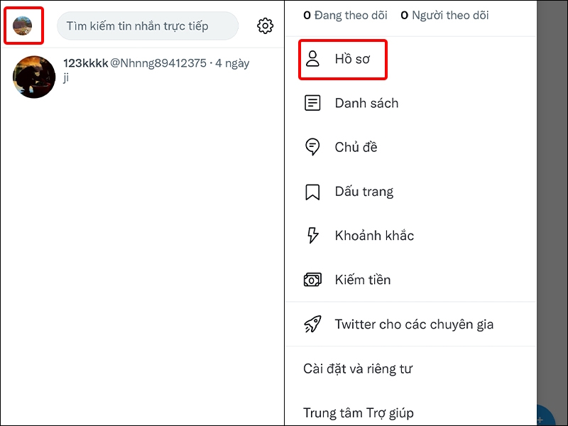 Cách thay đổi ảnh đại diện Twitter trên điện thoại