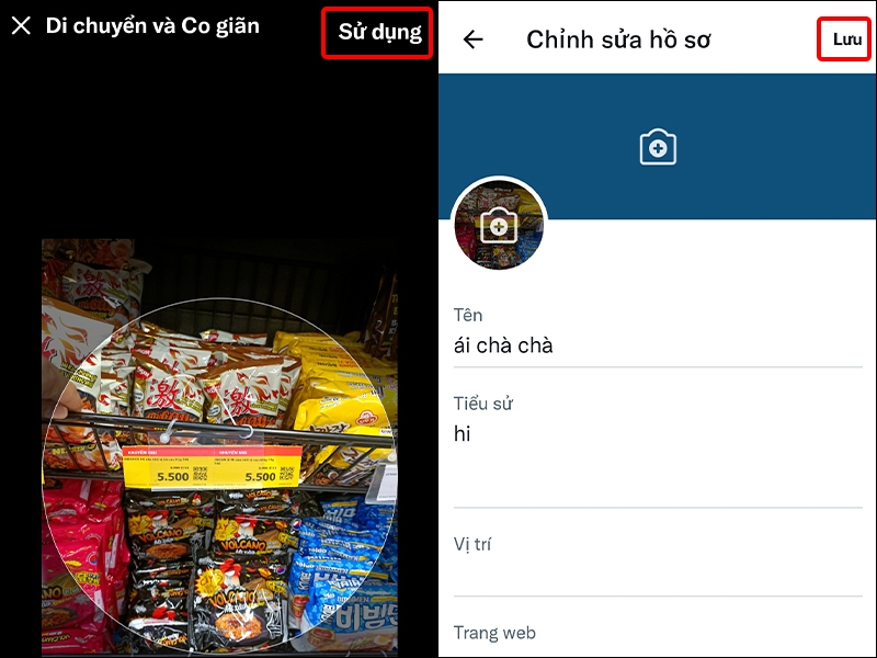 Cách thay đổi ảnh đại diện Twitter trên điện thoại