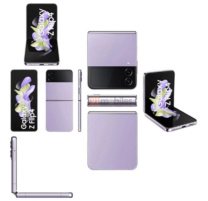 Samsung Galaxy Z Flip4 sẽ có mấy màu? Màu nào sẽ “hot” nhất?