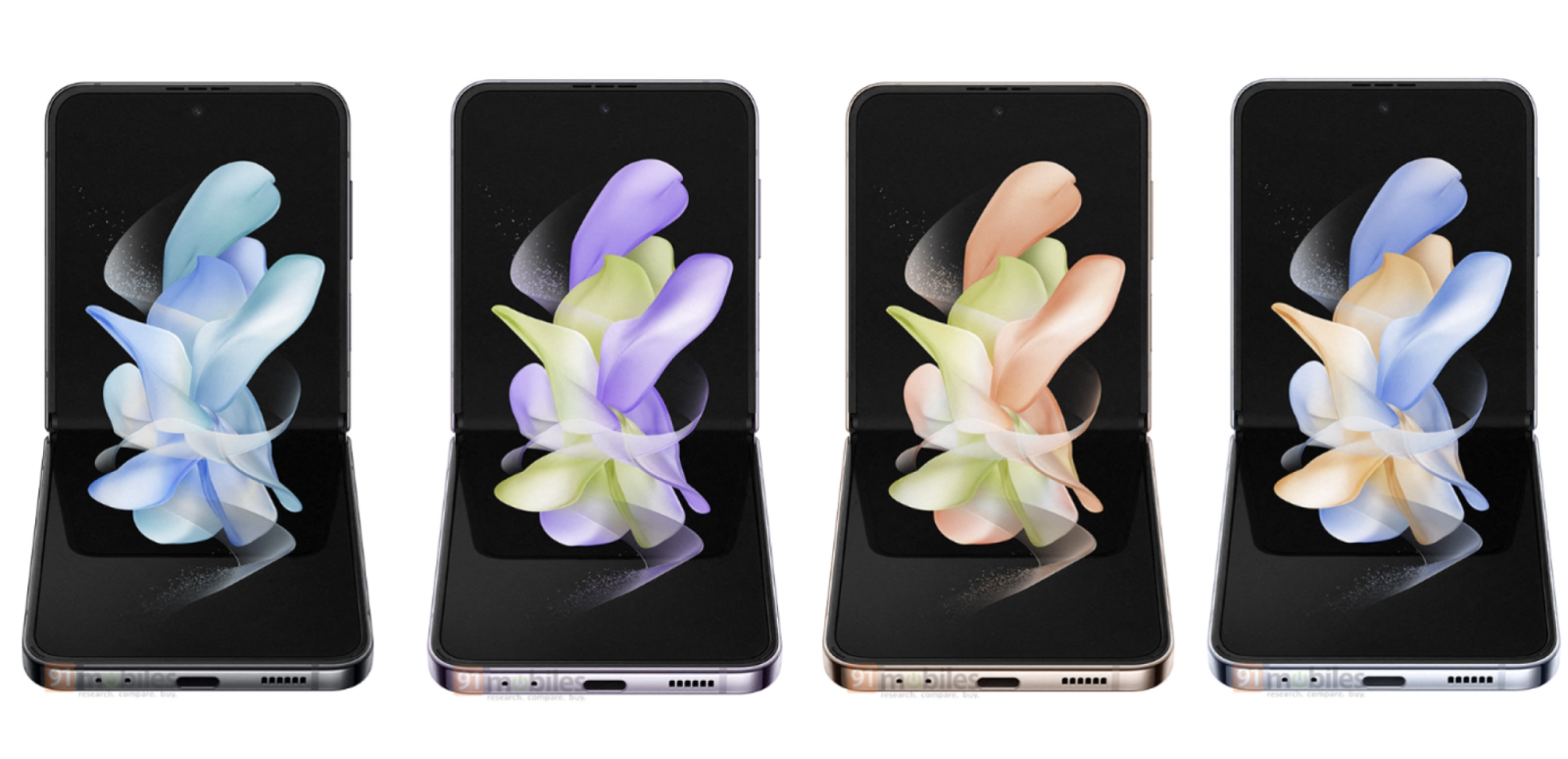 Samsung Galaxy Z Flip4 sẽ có mấy màu? Màu nào sẽ “hot” nhất?