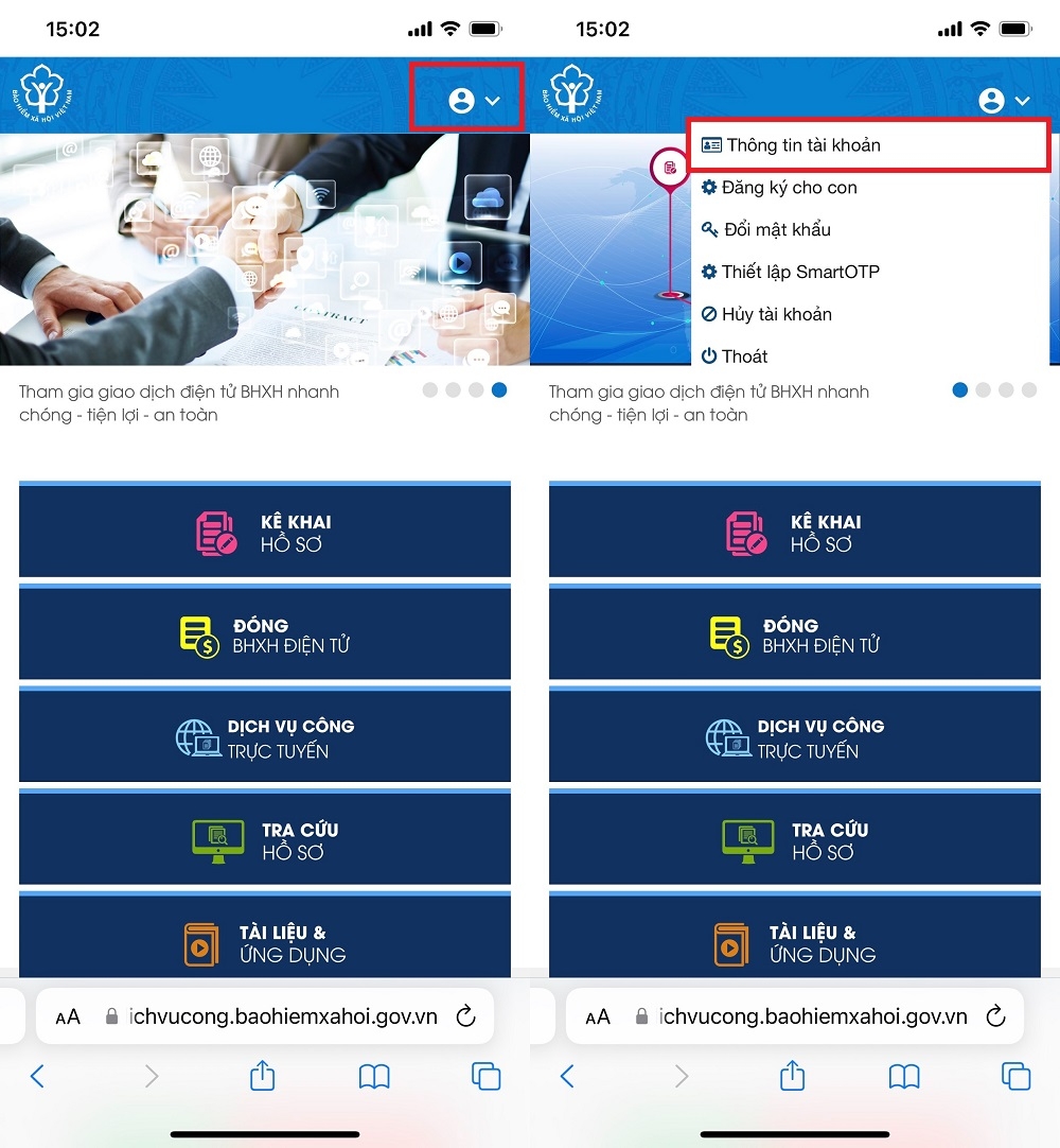 Cách thêm Gmail vào VssID 3
