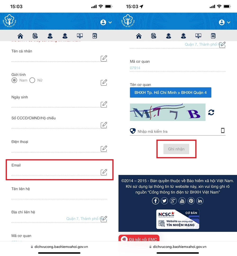 Cách thêm Gmail vào VssID 4