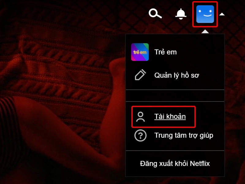 Hướng dẫn thay đổi mật khẩu tài khoản Netflix trên máy tính