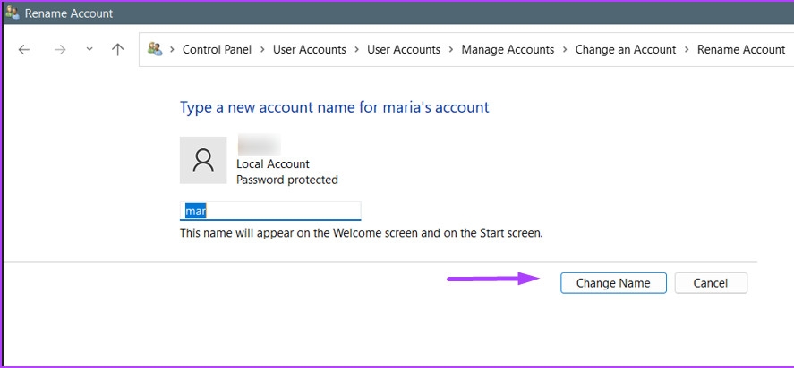 Mẹo hay thay đổi tên quản trị viên trên Windows 11 ai cũng nên biết (11)