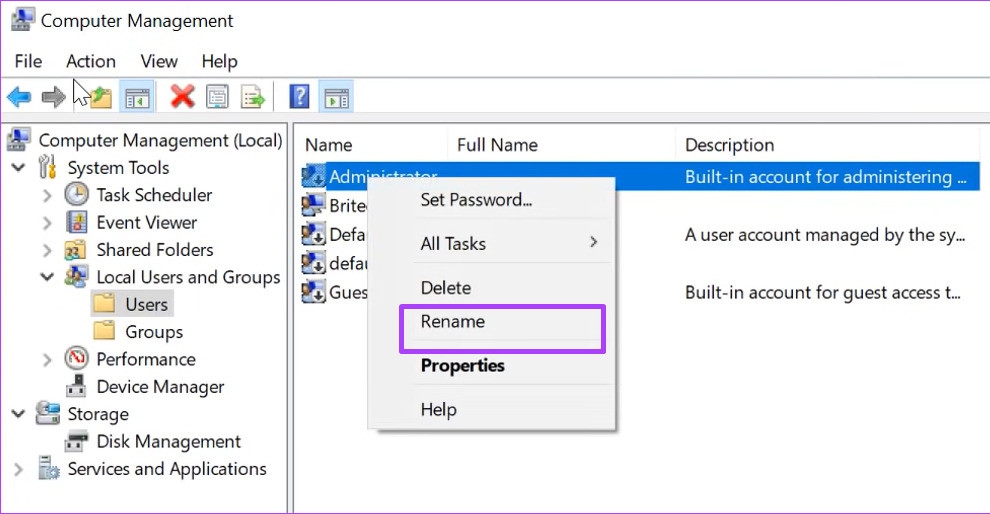 Mẹo hay thay đổi tên quản trị viên trên Windows 11 ai cũng nên biết (17)