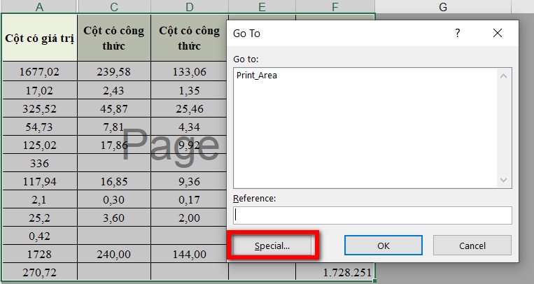 Bí quyết xóa nội dung trong Excel mà không xóa công thức (2)