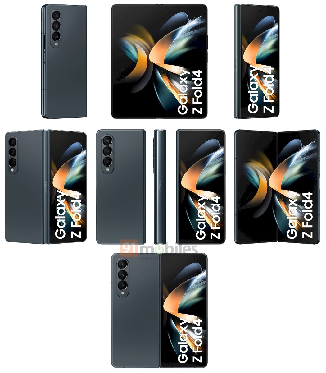 Samsung Galaxy Z Fold4 có mấy màu? Màu nào dự kiến được chọn nhiều nhất?