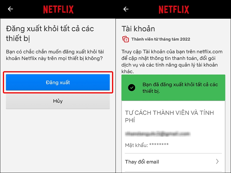 Cách đăng xuất tài khoản Netflix trên tất cả các thiết bị