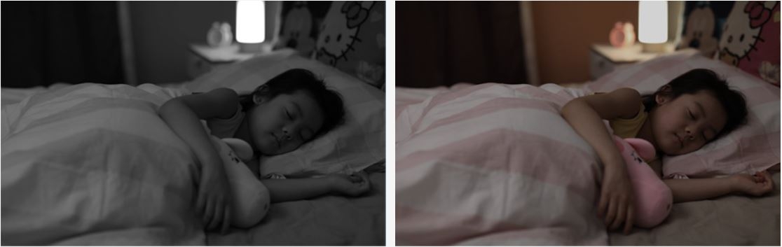 Xiaomi Mi Home 360° 2K sử dụng hiệu quả trong môi trường thiếu sáng